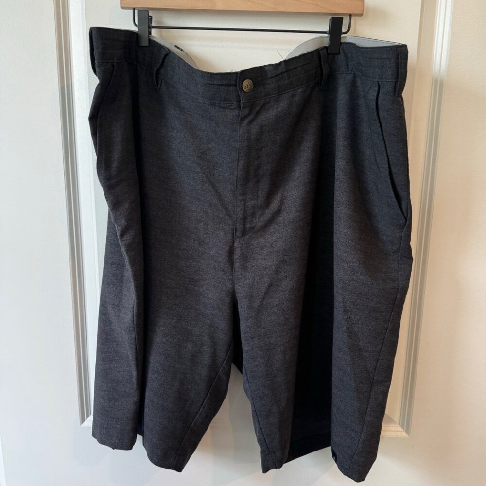 Adidas Ultimate lightweight golf shorts size 48 charcoal gray big and tall